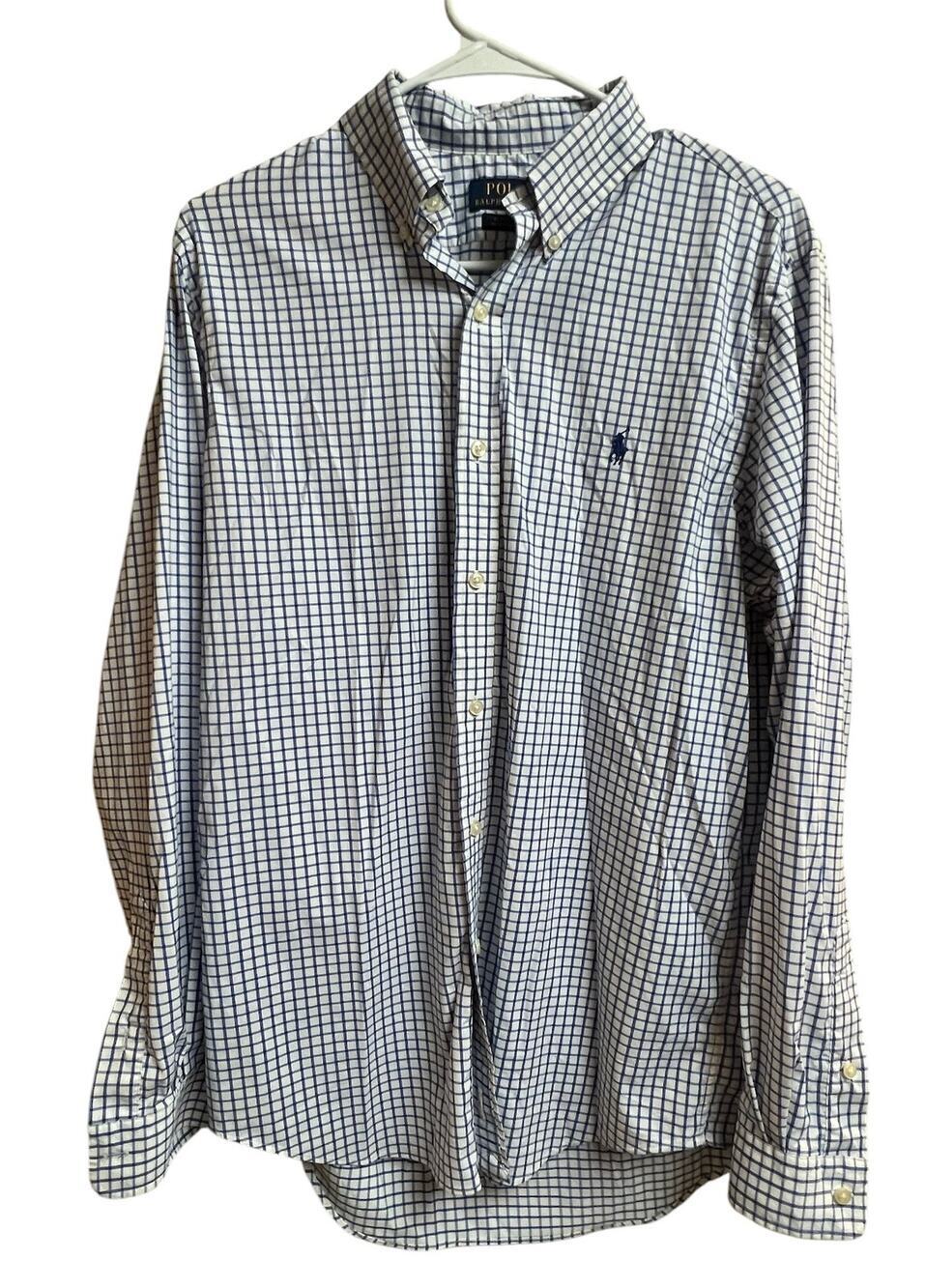 Polo Ralph Lauren Classic Fit Performance Men's Button-Down Shirt Medium